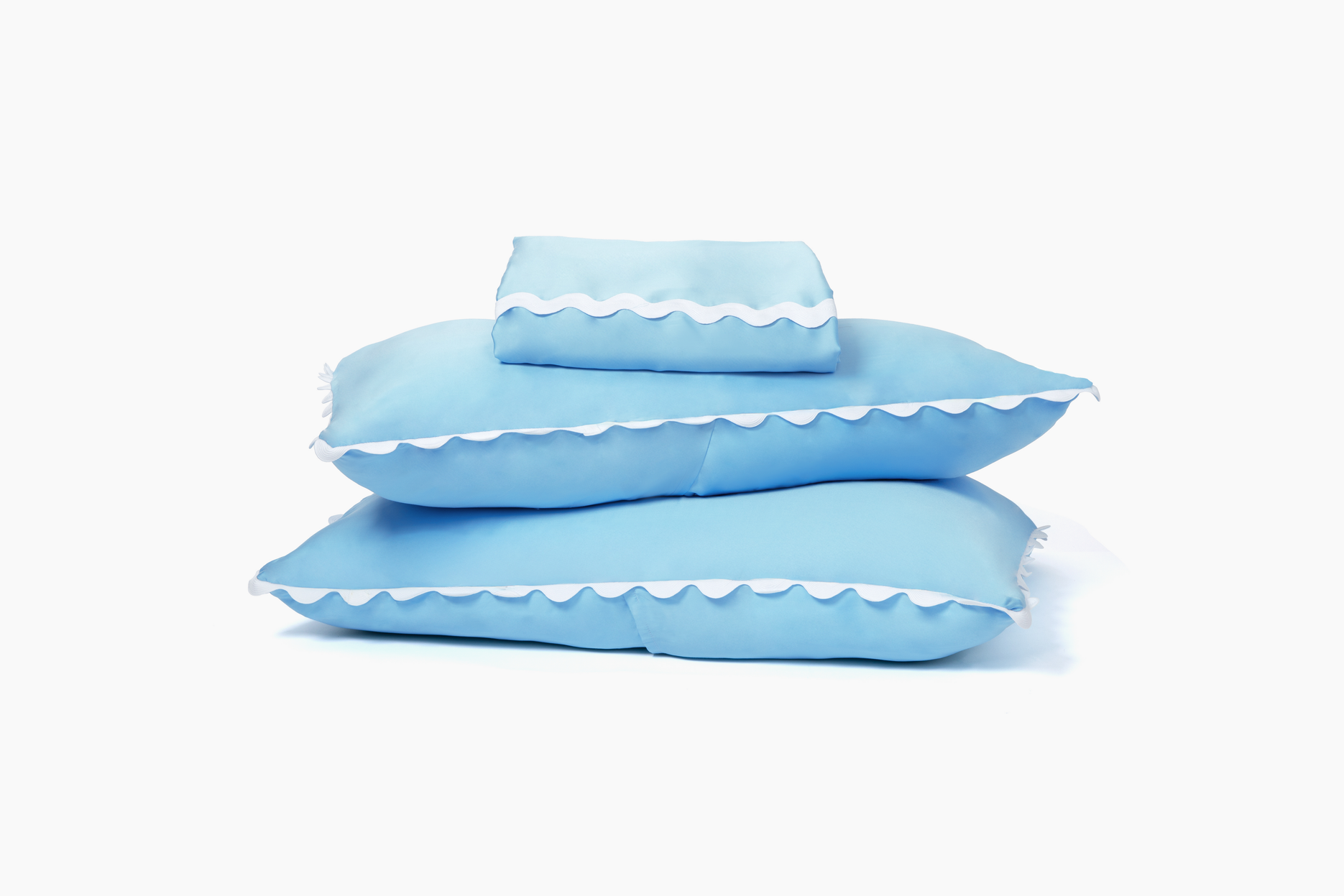 Blue Ribbon/White