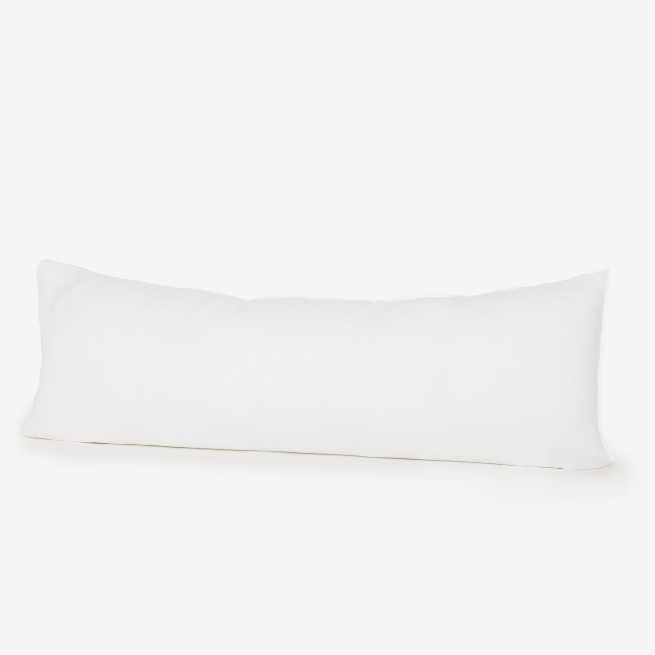 Pure White Thick Linen Soft Textured Pillow Cover, Solid White