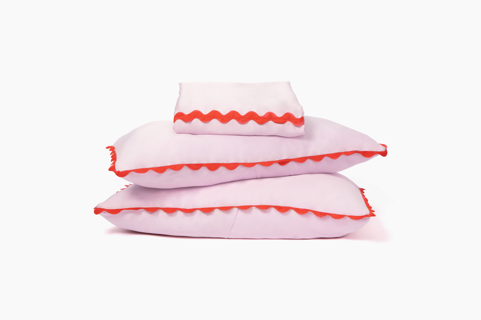 Baby Pink/Crimson