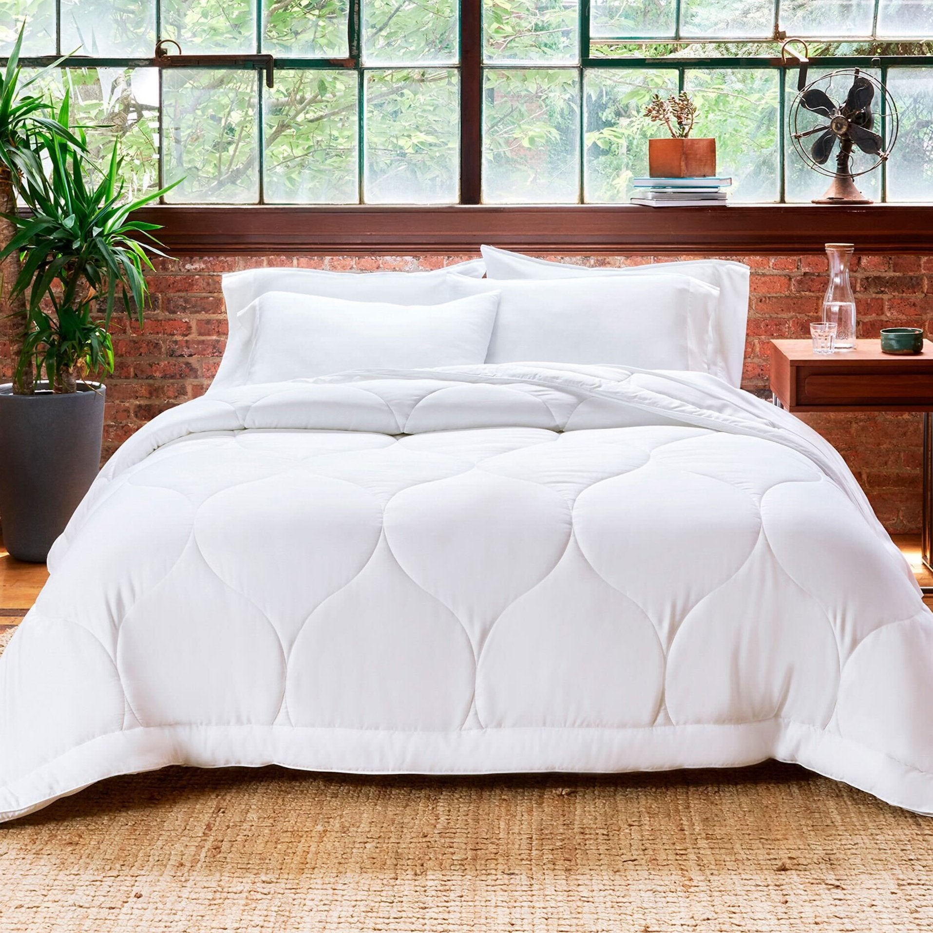 Buffy Cloud Comforter | Buffy - King - Bone Grey