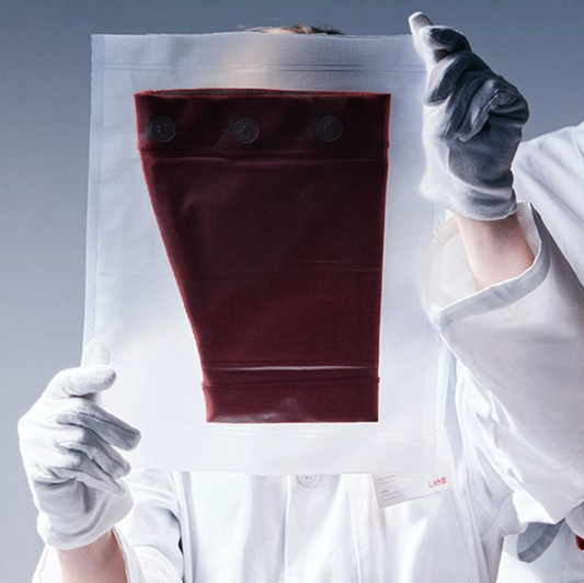 Image of fabric being tested by OEKO-TEX® for harmful substances