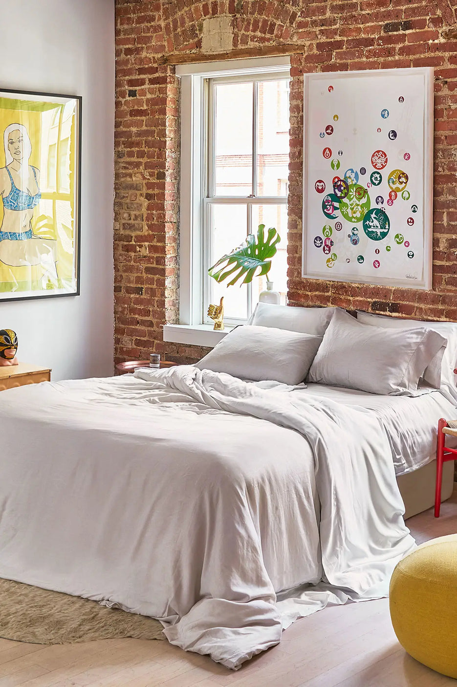 Breeze Duvet Cover - King, Seashell